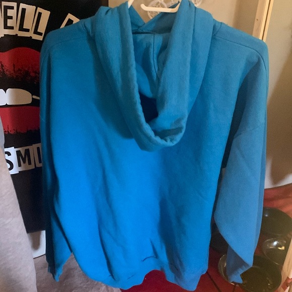 Oversized blue San Francisco California hoodie - Picture 3 of 3